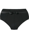 Marlies Dekkers Cache Coeur High-waisted Bikini Briefs In Black