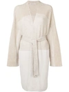 AGNONA BELTED CARDIGAN