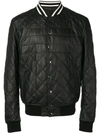 DOLCE & GABBANA QUILTED BOMBER JACKET