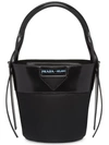 PRADA PRADA OUVERTURE BUCKET BAG - 黑色