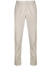 Dondup Regular Fit Trousers In Neutrals