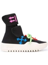 OFF-WHITE OFF-WHITE CST- 001 SNEAKERS - 黑色