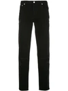 GIVENCHY GIVENCHY DESTROYED SKINNY JEANS - 黑色