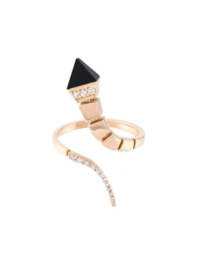 Anapsara Temptation Ring In Metallic