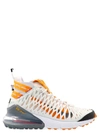 Nike Velvet Technical Fabric Air Max 270 Ispa White Sneakers In White