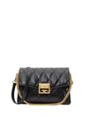 GIVENCHY GV3 SMALL BAG IN MATELASSÉ LEATHER,10819807