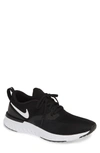 Nike Men's Odyssey React Flyknit 2 Running Sneakers From Finish Line In Black/ White