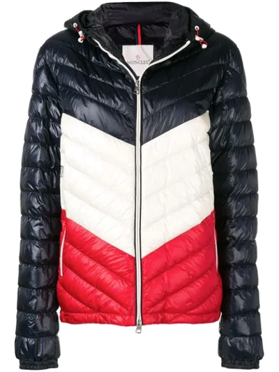 Moncler Zipped Padded Jacket - 蓝色 In Blue