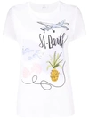 ALLUDE ALLUDE ST. BARTH T-SHIRT - 白色