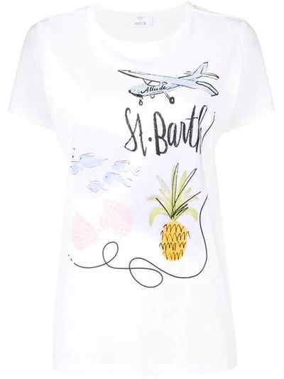 Allude St. Barth T-shirt In White