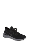 Nike Women's Epic React Flyknit 2 Low-top Sneakers In Black