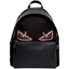 FENDI Black & Red 'Bag Bugs' Backpack