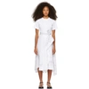 3.1 PHILLIP LIM / フィリップ リム WHITE POPLIN COMBO T-SHIRT DRESS