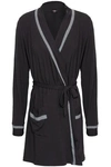 COSABELLA COSABELLA WOMAN HUSTLE STRETCH-MODAL dressing gown CHARCOAL,3074457345620013921