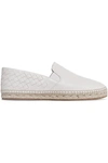 BOTTEGA VENETA INTRECCIATO LEATHER ESPADRILLES