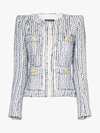 BALMAIN BALMAIN KRAGENLOSER BLAZER,RF27135C08813599858