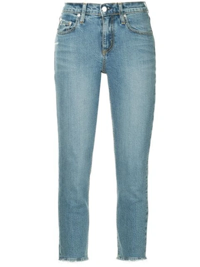 Nobody Denim Bessette Slim-leg Jeans In Blue