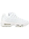 Nike Air Max 95 Se Mesh, Leather And Pvc Sneakers In White