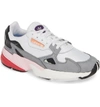 Adidas Originals Adidas Women's Originals Falcon Casual Sneakers From Finish Line In White/ White/ Grey Three