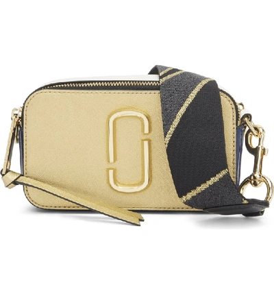 Marc Jacobs Snapshot Crossbody Bag - Metallic In Gold Multi/gold