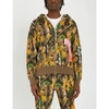 A BATHING APE CAMOUFLAGE-PRINT COTTON HOODY