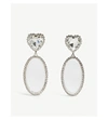 ALESSANDRA RICH CRYSTAL DROP EARRINGS