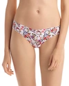 Commando Print Microfiber Thong In Dreamcatcher