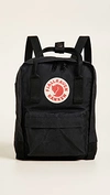 Fjall Raven Kanken Mini Backpack In Black