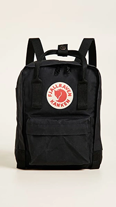 Fjall Raven Kanken Mini Backpack In Black