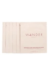 Wander Beauty Baggage Claim Gold Eye Masks X 6 - One Size