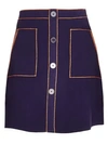 SANDRO Heloïse A-Line Mini Skirt