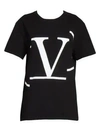 VALENTINO Logo Graphic Jersey Tee