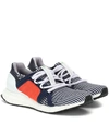 Adidas By Stella Mccartney Ultraboost Colorblock Knit Sneakers, Blue/orange