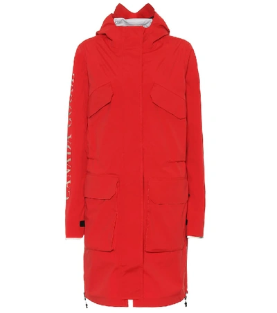Canada Goose Women's Seaboard Waterproof Rain Jacket In Red