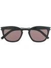 SAINT LAURENT SAINT LAURENT EYEWEAR TWO-TONE SUNGLASSES - 黑色