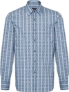 PRADA COTTON POPLIN SHIRT