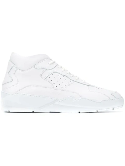 Filling Pieces Hi-top Trainers In White