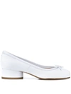 Maison Margiela Tabi Ballerina Pumps In White