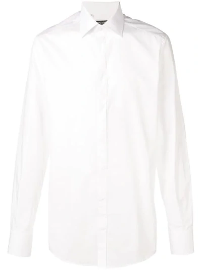 Dolce & Gabbana Classic Tailored Shirt In White