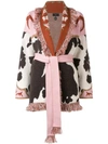 ALANUI ALANUI COW CASHMERE CARDIGAN - 棕色