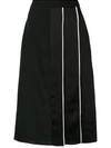 GIVENCHY PANELLED MIDI SKIRT