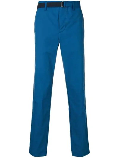 Sacai Slim-fit Trousers - 蓝色 In Blue