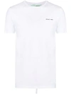 OFF-WHITE OFF-WHITE LOGO SLIM FIT T-SHIRT - 白色