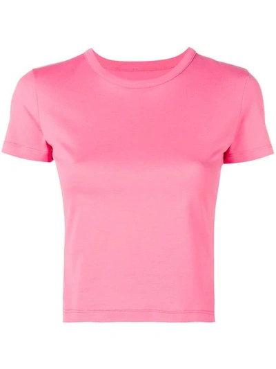 Maison Margiela Basic T-shirt - 粉色 In Pink