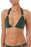 Melissa Odabash Grenada String Bikini Top In Forest