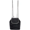 STELLA MCCARTNEY STELLA MCCARTNEY BLACK MINI FALABELLA BACKPACK