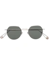 AHLEM AHLEM 22K GOLD PLATED PLACE DAUPHINE SUNGLASSES - 绿色