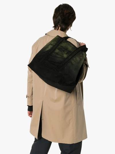 Nemen Green Rb Crinkled Tote Bag In 104 Green