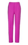 RALPH & RUSSO WOOL SKINNY LEG TROUSERS WITH SATIN STRIPE,729510