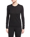 Polo Ralph Lauren Long-sleeve Cashmere Crewneck Sweater In Black